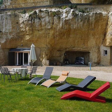 Gites Troglodytes Du Chateau De L'Etoile Vernou-sur-Brenne Exterior foto