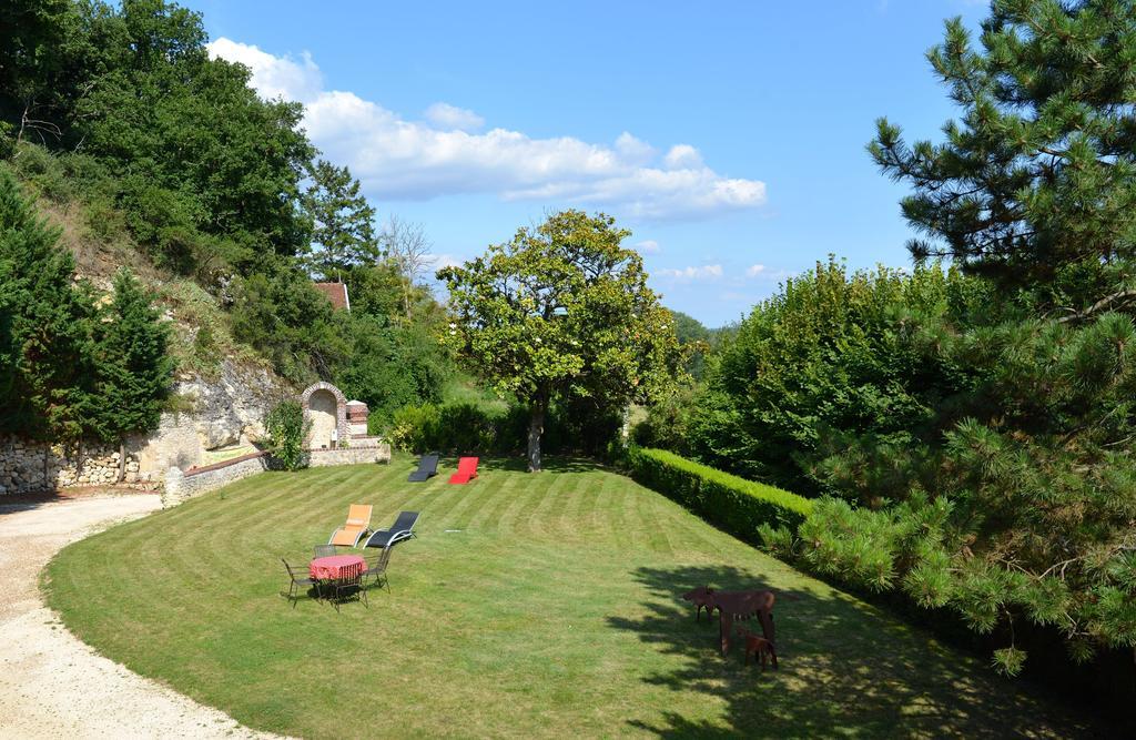 Gites Troglodytes Du Chateau De L'Etoile Vernou-sur-Brenne Habitación foto